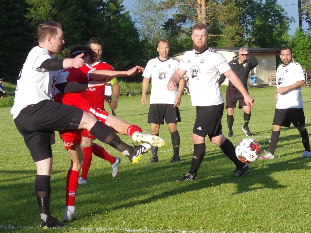 Det ser inte ut att blir något spel för Holms SK under 2023. Här i möte med Stöde hemma på Holmvallen under fjolåret. Foto: Pia Skogman, Lokalfotbollen.nu.