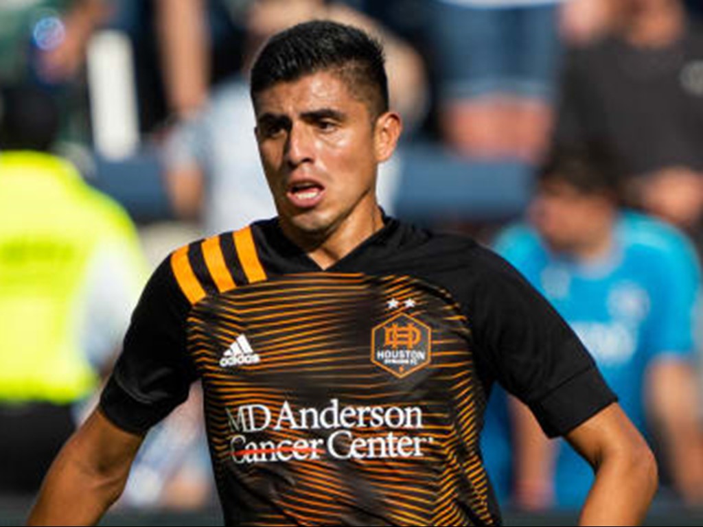 Den 31-årige mittfältaren Joe Corona lånas in från Houston Dynamos under hela 2022. Foto: GIF Sundsvalls hemsida.