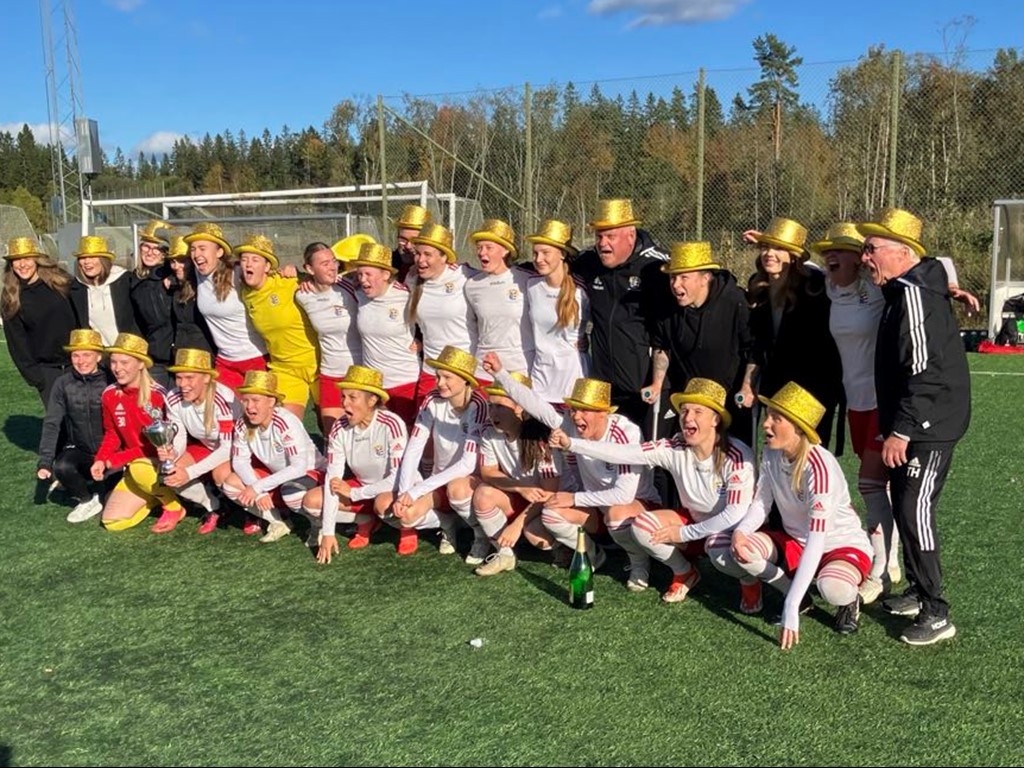 Selånger vann div. 2 Mellersta Norrland i år men sprack tyvärr i kvalet till ettan mot Huge. Foto: SSK dam.