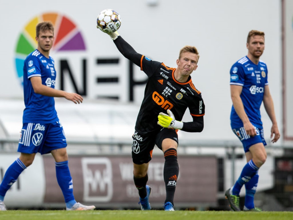 Kan Andreas Andersson i GIF Sundsvalls mål göra om sin bragdmatch mot Malmö nere i Värnamo? Foto: Nicklas Elmrin, Bildbyrån.