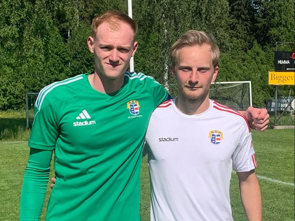 Filip Widén höll tätt och Melker Norén satte matchens enda mål när Selånger vann uppe i Björna. Foto: Jesper Hellström.