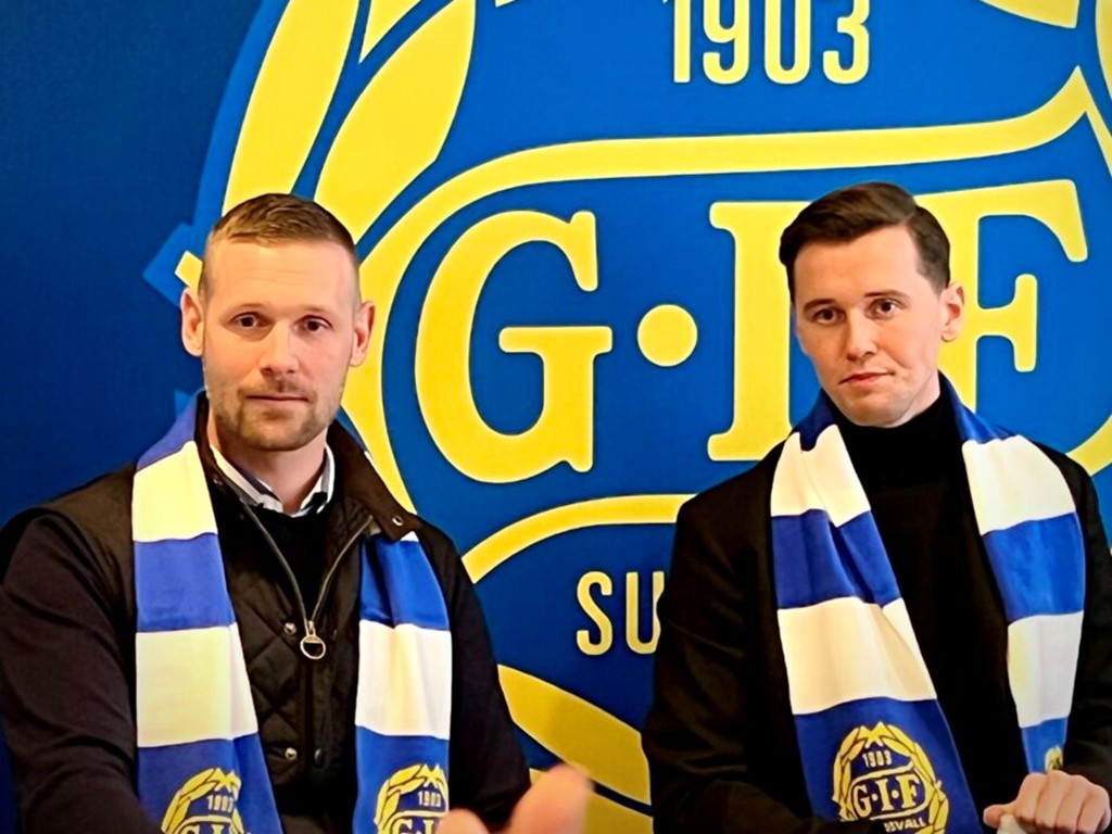 Första matchen för Tommy Naurin som sportchef och Douglas Jakobsen som tränare för GID Sundsvall mär Gefle möts i eftermiddag. Foto: GIF Sundsvall.