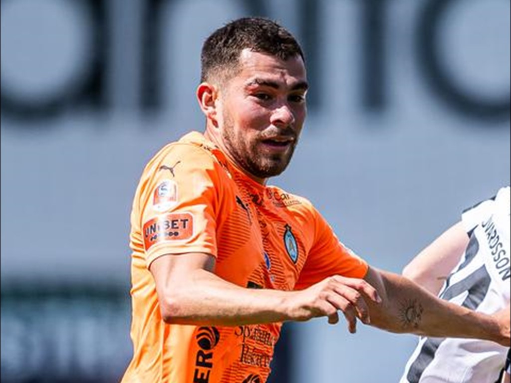 Den 22-årige mittfältaren Marcelo Palomino från AFC Eskilstuna är klar för GIF Sundsvall. Foto: Christoffer Borg Mattisson, Bildbyrån,