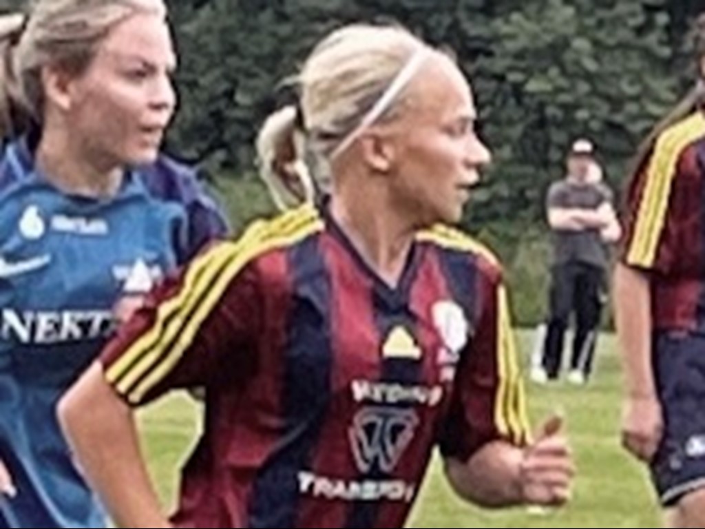 Johanna Hallberg gjorde matchens enda mål.